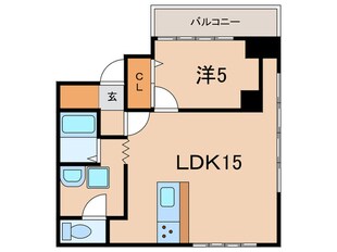 朋友ビル(301)の物件間取画像